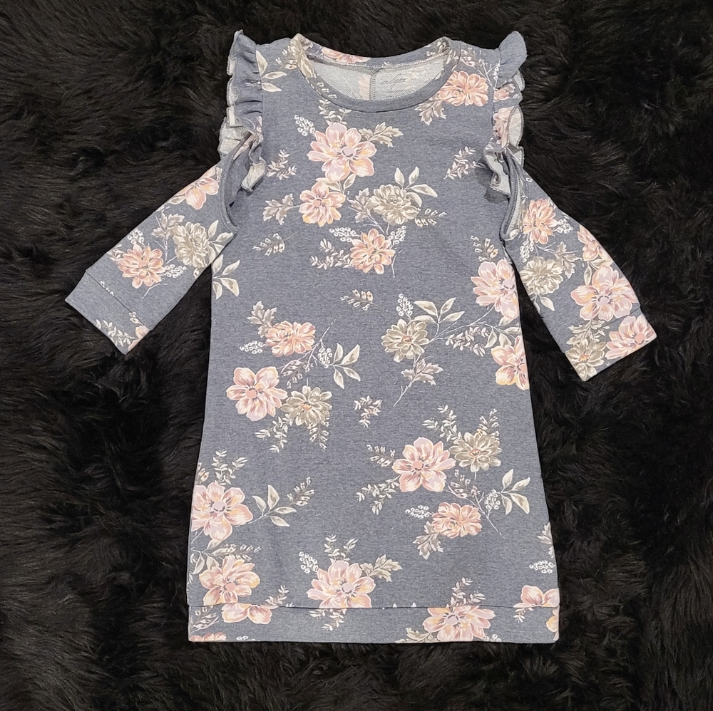 Lightweight sweater mini dress